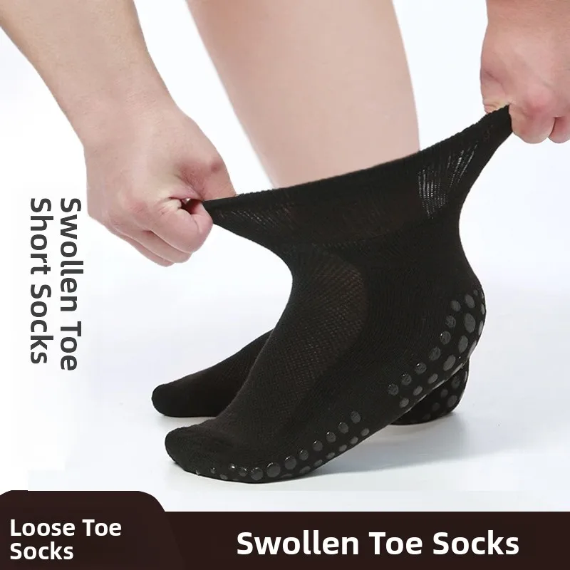 

plus Size Men's Sos Loose Mouth Obesi Sos Cross-Border Detic Sugar Foot Sos Comfortable Breathable Summer ort Sos