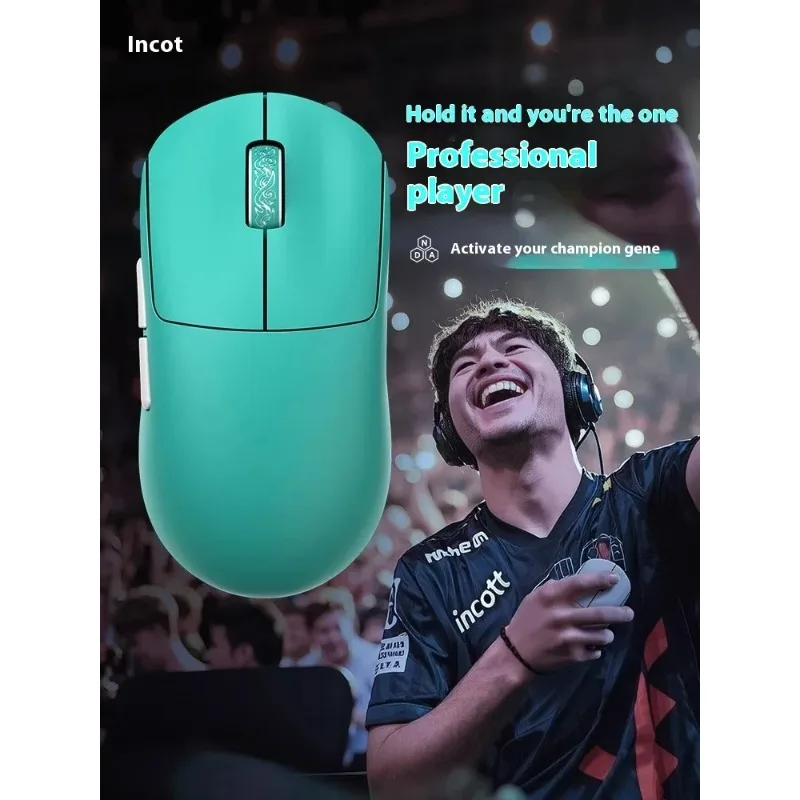 Incott G23V2 Pro ماوس لاسلكي 8K ثلاثي الوضع PAW3395 V2SC ماوس ألعاب مريح خفيف الوزن 47 جرام ملحقات ألعاب الفئران هدايا #5