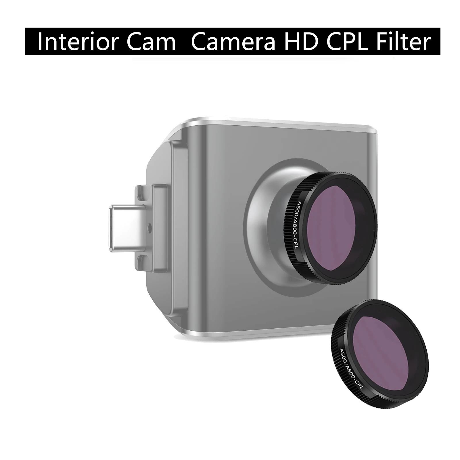 for AZDOME Interior Cam HD CPL Filter