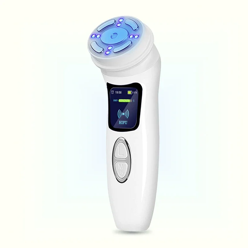 

2025 Portable Mini Ems Facial Lifting Device Led Photon Therapy 4 in 1 Mini Hifu Mini Hifu Wrinkle Removal Face Machine