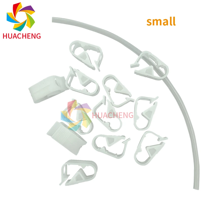 10Pcs/Lot Ink Pipe Clip Ink Tube Clamp for Epson Roland Mimaki Head for Motoh Inkjet Printer Ink Tube Clamp