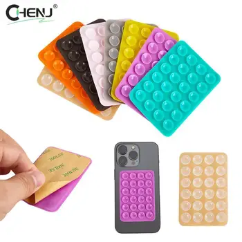 Ventosa in Silicone con supporto per dispositivo per telefono cellulare ventosa con supporto adesivo in gomma siliconica ventosa per Pad fisso