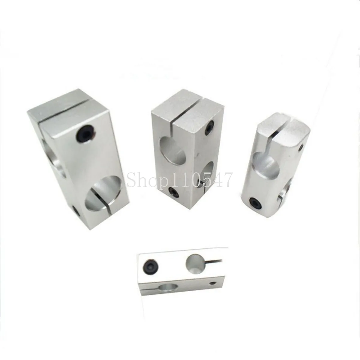 1Pcs Aluminum Alloy Optical Axis Cross Clamp SameDifferent Diameter Vertical Frame Connector, SingleDouble Screw, 550mm