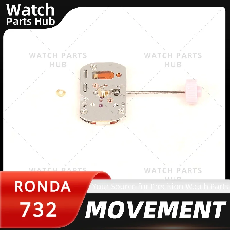 إكسسوارات الساعة حركة روندا السويسرية 732 1032 حركة كوارتز
