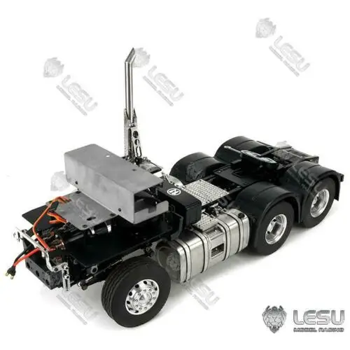 Servo de Motor de chasis de Metal 6*6, Compatible con 1/14 Tamiyaya FH16, camión Tractor, juguetes, modelo TH16804