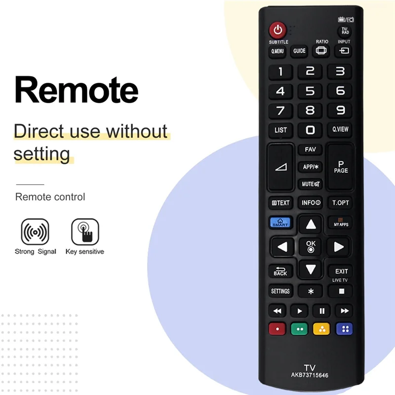 كامل استبدال AKB73715646 التحكم عن بعد للتلفزيون 24MT35S 27MT55S 24MT35S-PZ 24MT55S-PZ 27MT55S-PZ 29MT31S-PZ