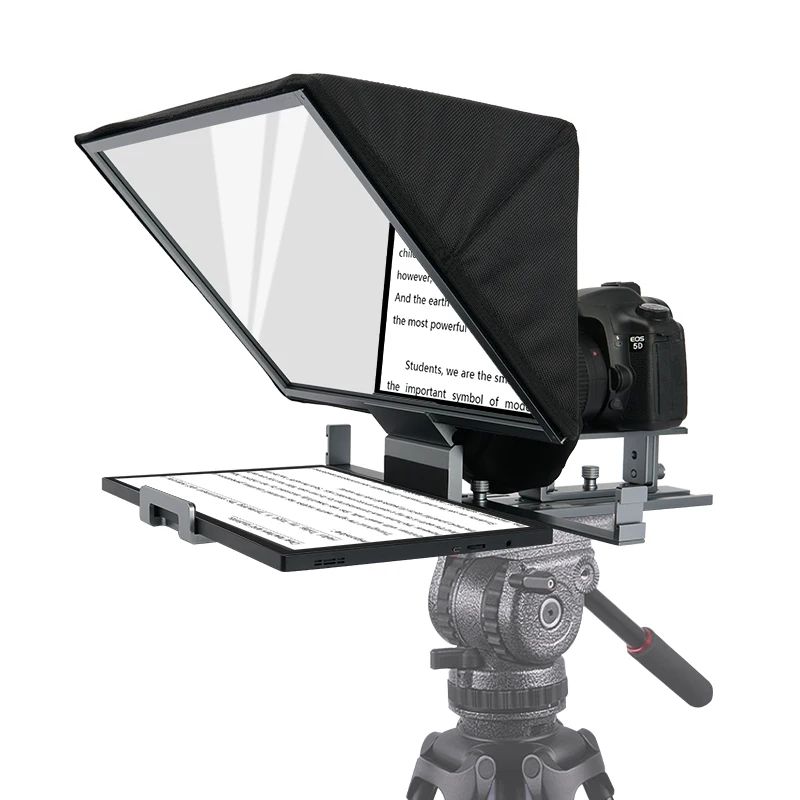 TP16 16-inch Folding Teleprompter Supports Up To 16