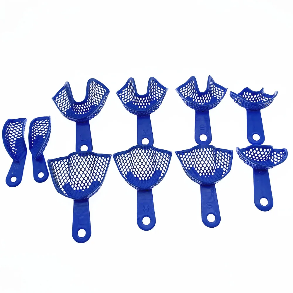 

10Pcs Dental Impression Trays Dental Central Supply Materials Teeth Holder