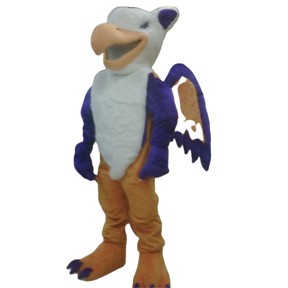 Professional Custom Anime Cosplay Costumes Purple GRIFFIN mascot COSTUME Adult Cartoon Character Theme Mascotte Fancy Dress 1834