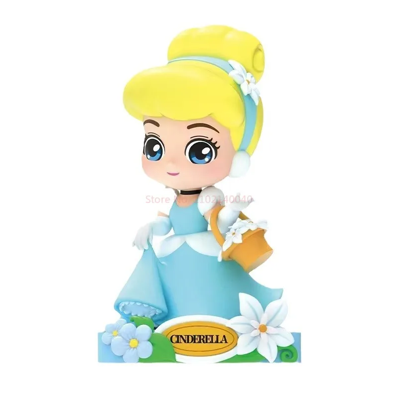 ديزني الأميرة حديقة حلم سلسلة صندوق أعمى سنو وايت سندريلا حسناء عمل الشكل سطح المكتب زخرفة لعبة نموذج دمى هدايا #6
