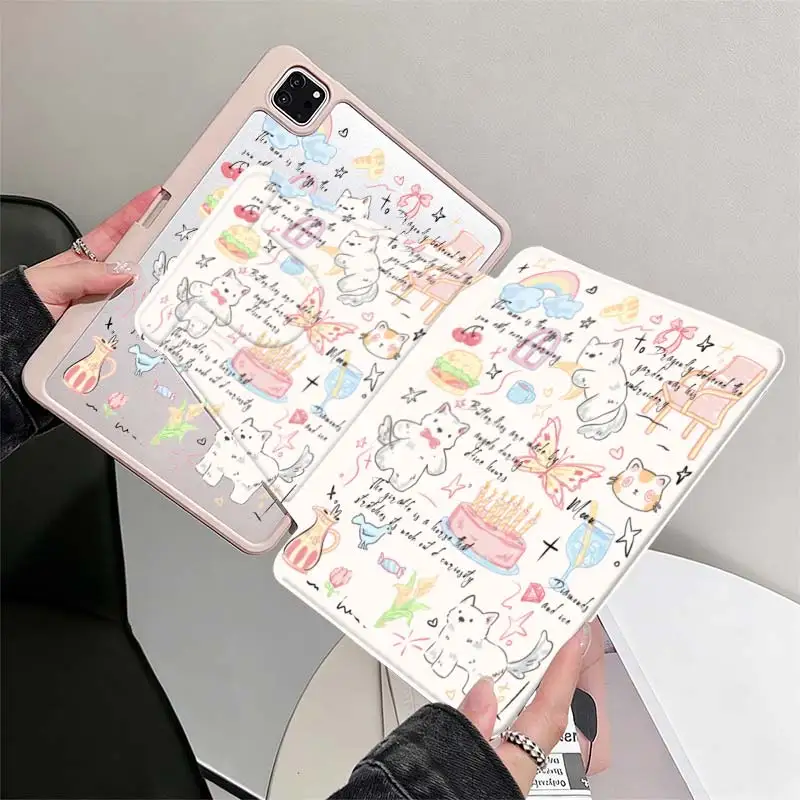 

Rotate Stand Cover For Huawei Matepad SE11 Huawei T10S Honor X8X9 Pro 11.5 Honor V8 Pro 12.1 MatePad Pro 13.2 Huawei 11.5 11.5S