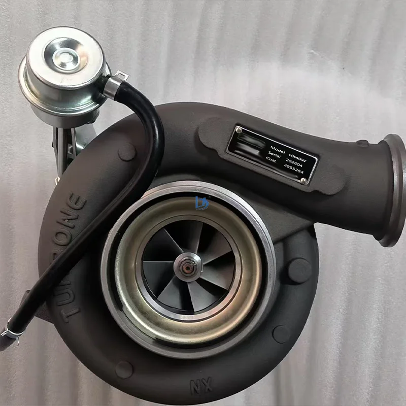 LANXIN 4955254 HX40W  Engine Turbocharger With Wastegate for 6CT 6L QSL Excavator Bulldozer Heavy Duty Parts