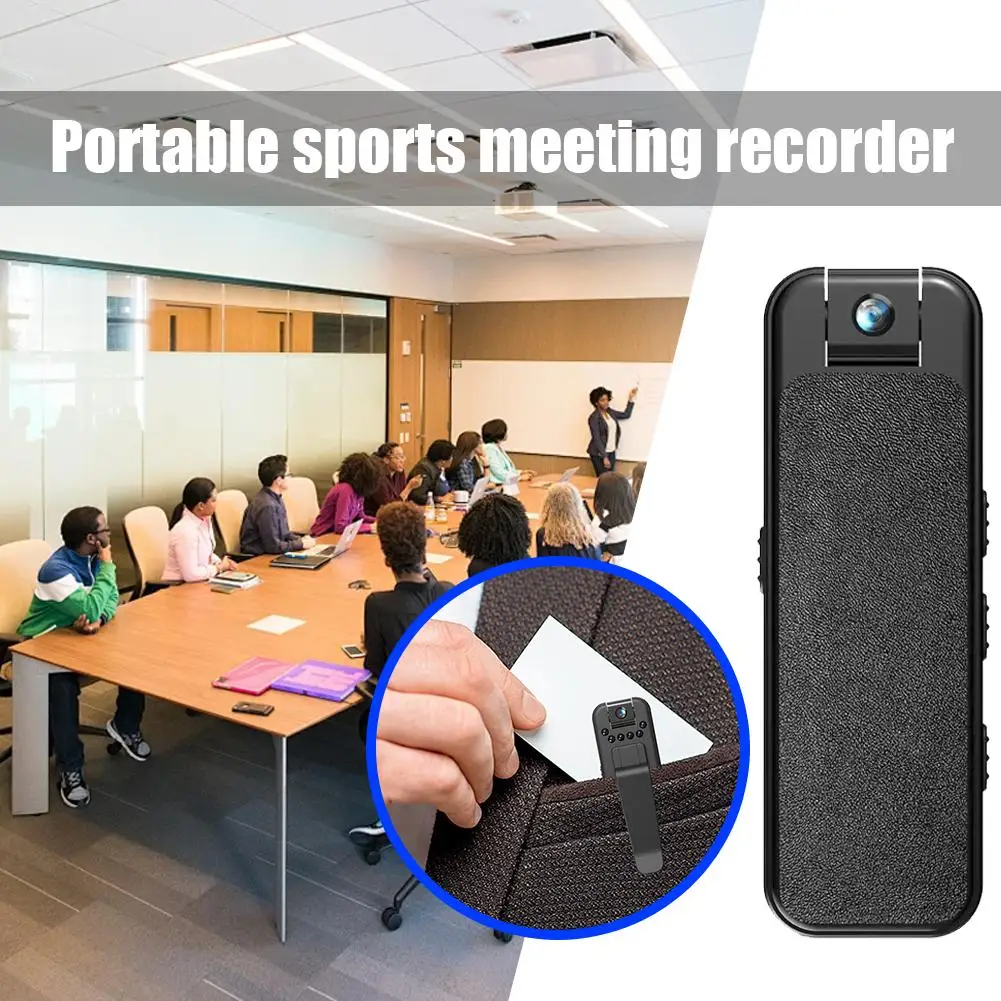 1080P Pocket Conference Audio Recorder Portable HD Infrared Sports Camera Long Battery Life Multi-person Voice Synchronous Recor