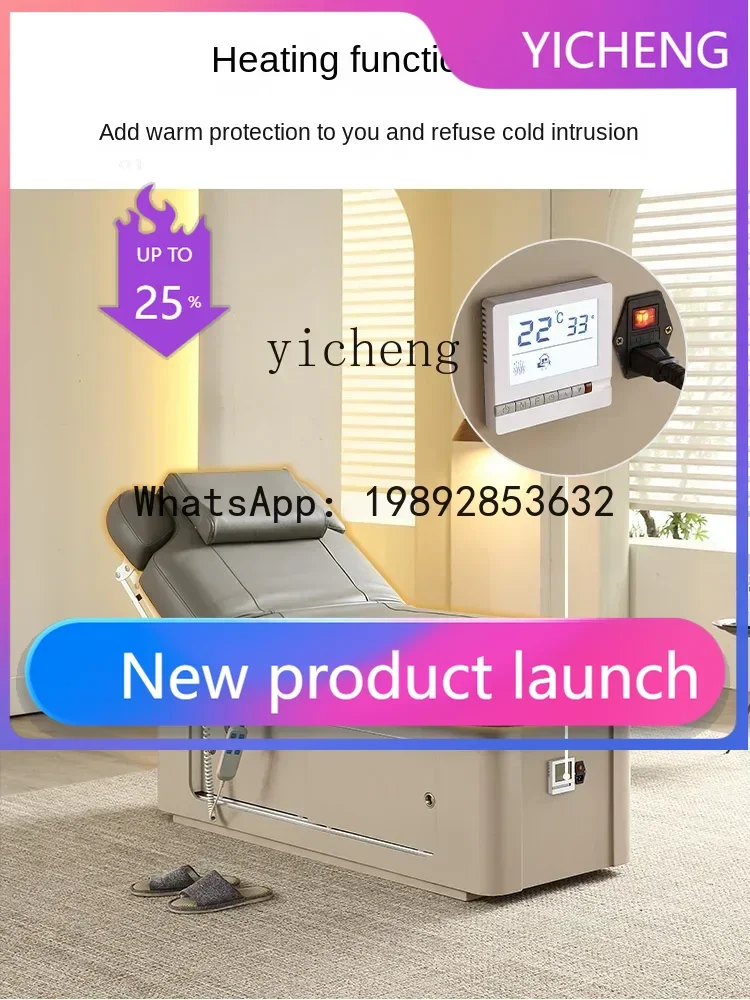 

Zws Electric Beauty Bed Constant Temperature Heating Massage Couch Micro Plastic Spa Multifunctional Medical Beauty