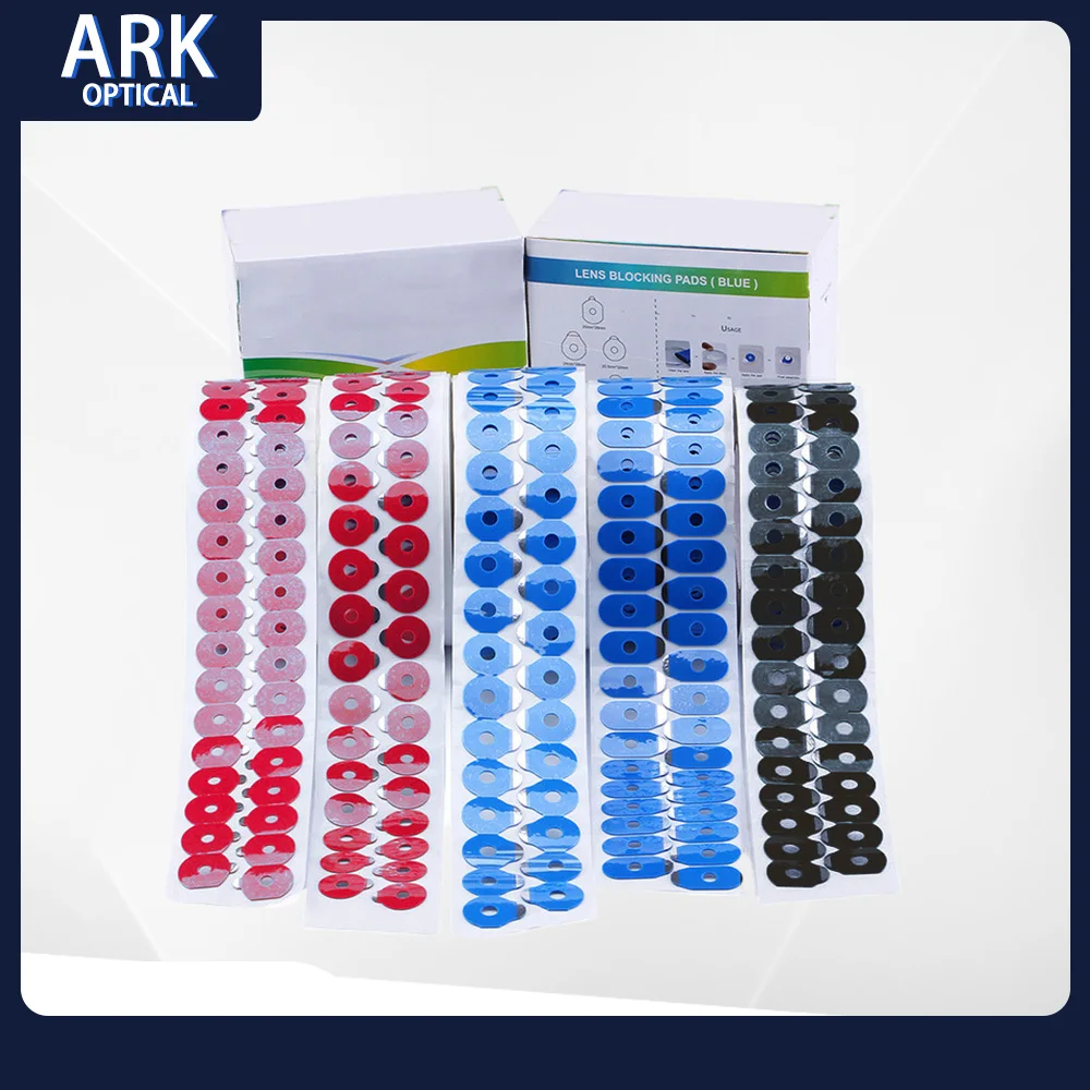 

1000pcs High Quality Optical Lens Edging Adhesive Blocking Pad Sticker Accessories-Hot Selling Standard Blocking Pads