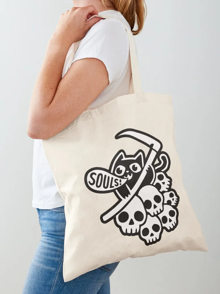 

Cat Got Your Soul II Tote Bag custom fabric bag Lady bag reusable shopping bags bags for women