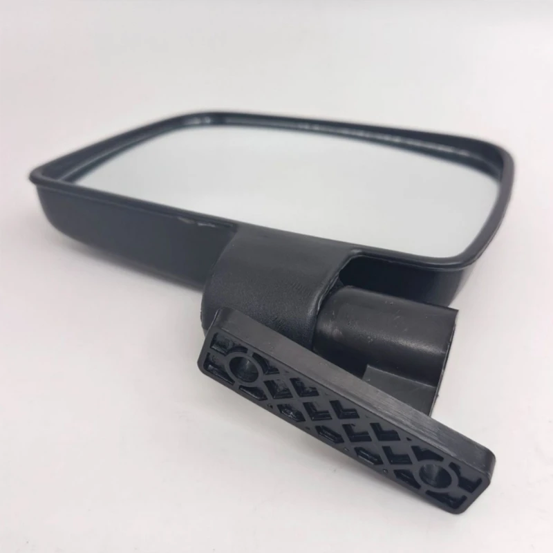 Universal Golf Cart Mirror Rear View Mirror With Anti Vibration ABS Frame And Clear Reflection Tempered Glass 