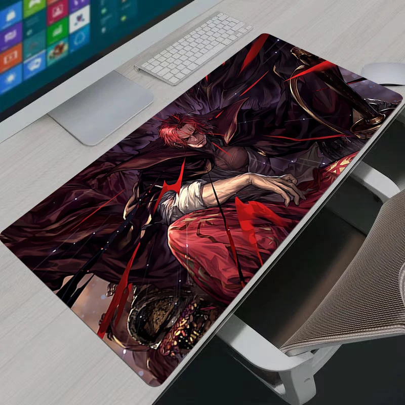 One Piece Shanks Mouse Pad Large Gamer XXL Keyboard Desk Mouse Mat Mouse Pads Carpet Rubber Tapis Souris Gaming Notbook Mousepad