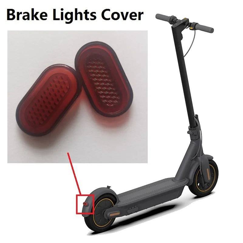 

40X Rear Tail Lamp Stoplight Brake Lights Cover For NINEBOT MAX G30 Scooter Accessories