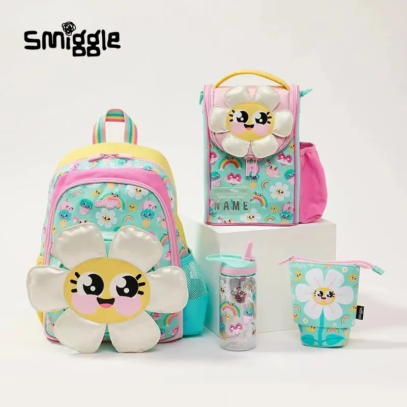 Genuine Australia Sun Flower Smiggle Children Girls Study Stationery Student School Bag Lunch Bag Anime Backpack Gift