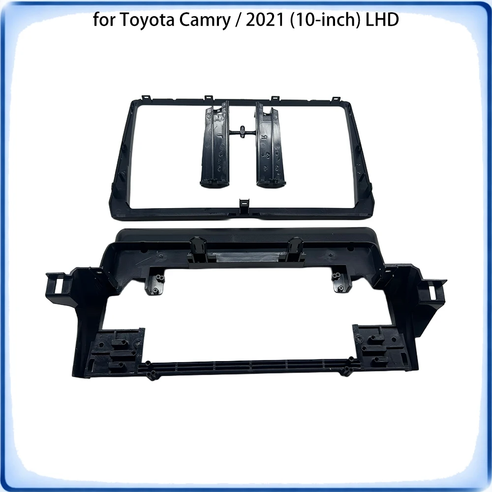 Car Radio Fascia Frame For Toyota Camry 2021 10 inch LHD Stereo Canbus Wiring Harness
