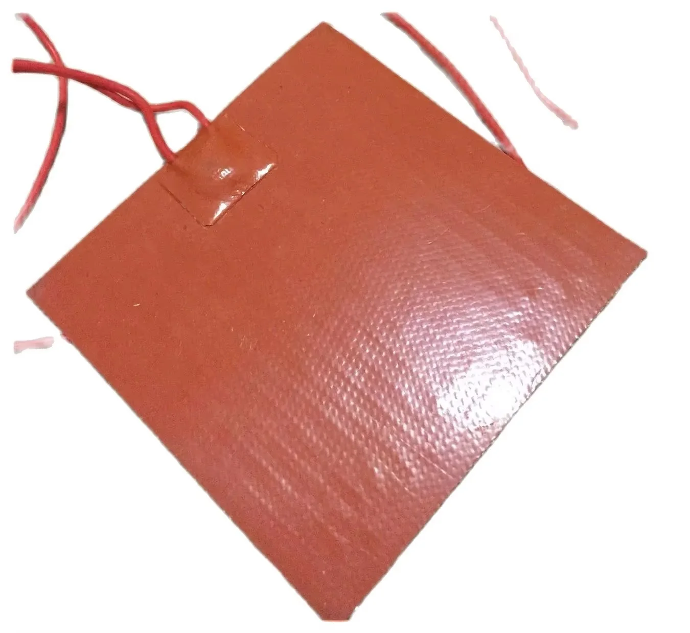 

220V 600W 370mmx370mm 2.72A Flexible Waterproof Silicone Heater Bed Pad For Warming Accessories Parts