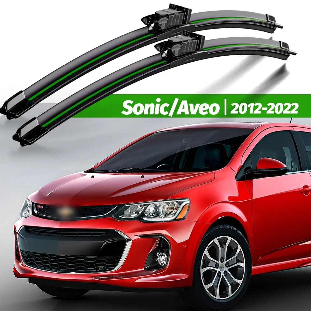 Wiper LHD Front Wiper Blades For Chevrolet Sonic Aveo 2012 - 2022 Windshield Windscreen Rain Brushes 26