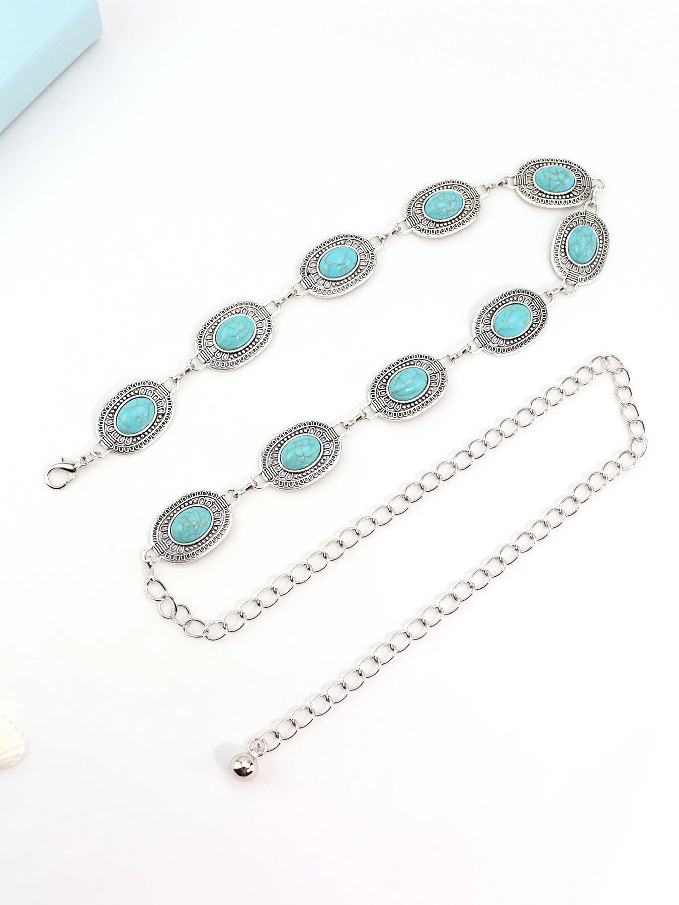 حزام بوهيمي على الطراز القديم، زخرفة منسوجة يدويًا للنساء، تنورة متعددة الاستخدامات، مزاج متخصص، شعور راقي، سلسلة خصر