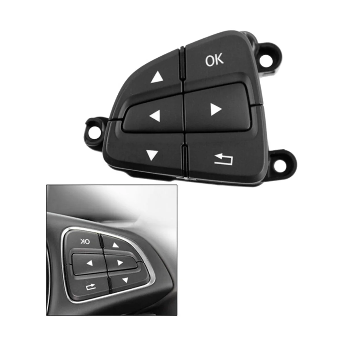 A0999050600 Automobile Steering Wheel Multi-Function Switch Button Auto Parts For Mercedes-Benz A B GLS GLA GLE