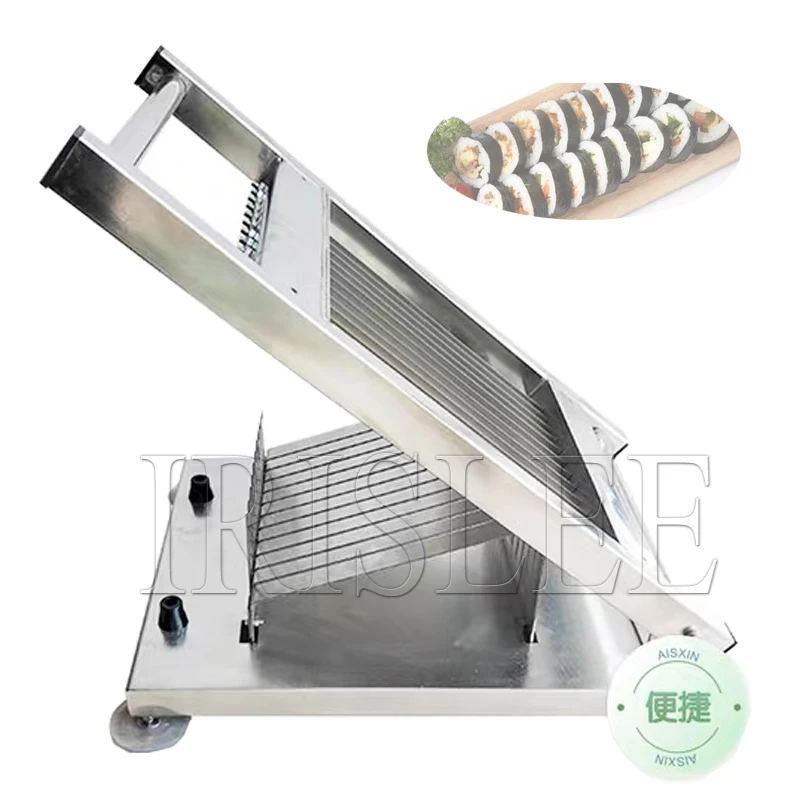 304 Stainless Steel Manual Seaweed Sushi Roll Cutter Cutting Machine