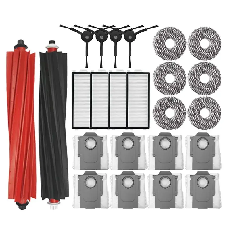 

ABIY Suitable For Roborock Qrevo Master / Qrevo Slim Robot Main Side Brush Hepa Filter Vacuum Cleaner Parts