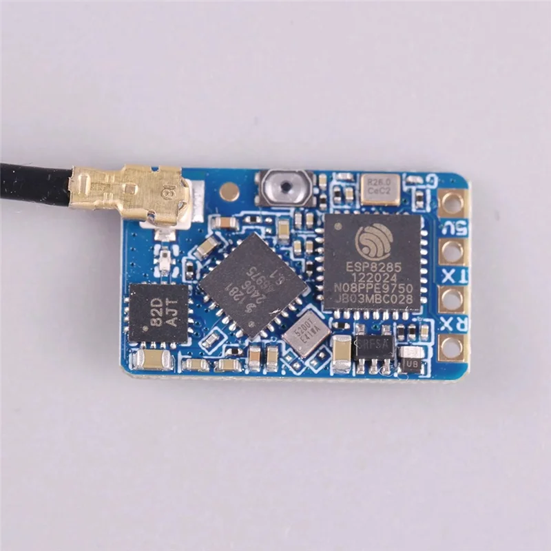 【¡¡El precio más bajo!】Expresslrs 2,4G ELRS receptor de largo alcance 50Mw IPEX1 antena para piezas de drones transversales RC FPV