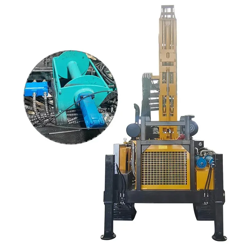 150m Diamond Core Hydraulic Drilling Rig Rock Drilling Rig Hard Rock Water Well Drilling Rig Machine Core Drilling Rig