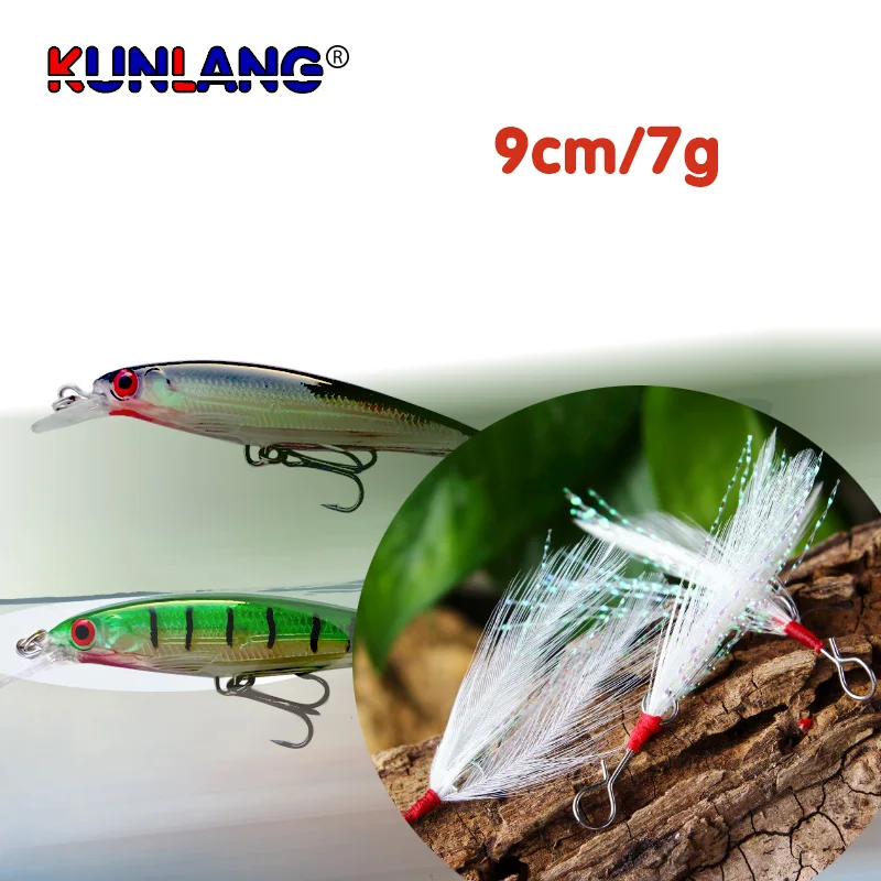 1pcs Fishing Lure Tenya Minnow Spinning Sea Asturias Lure 9cm 7g Bait Vatalion Spinner Sunken Wobbler Fishing Wobblers for Pike