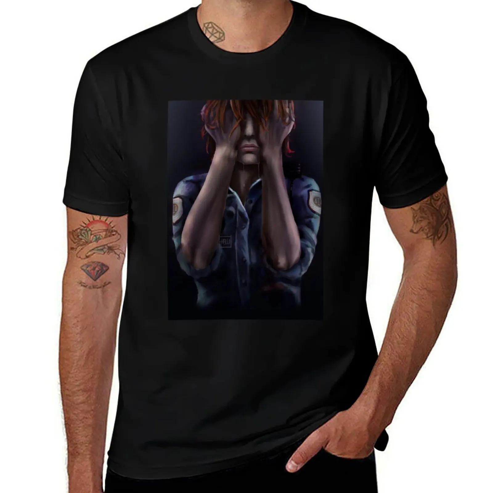 Wayhaught: The True Despair T-Shirt, tee-shirt de sport décontracté et respirant
