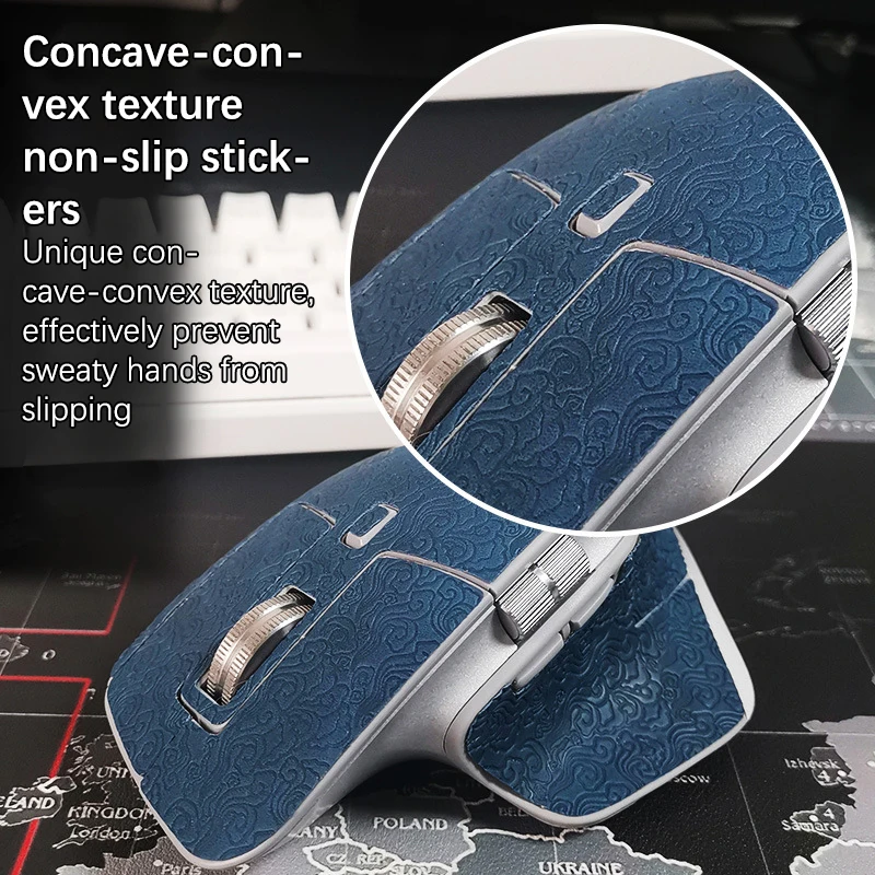 【Mouse Anti-Slip Sticker Mouse Grip Tape Skate Handmade Sticker Non Slip Suck Sweat For Logitech MX Master3】
