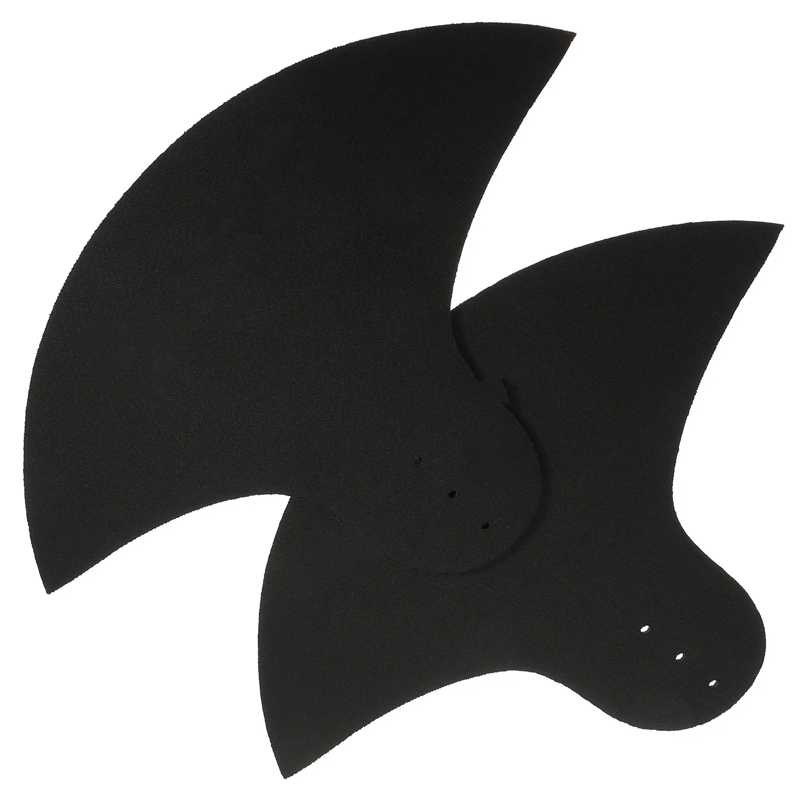 

2 Pcs Cymbal Pad Drum Part Accessory Bass Mute Mutes Round Electric Accessories Snare Cloth Rubber Overseat Dampener