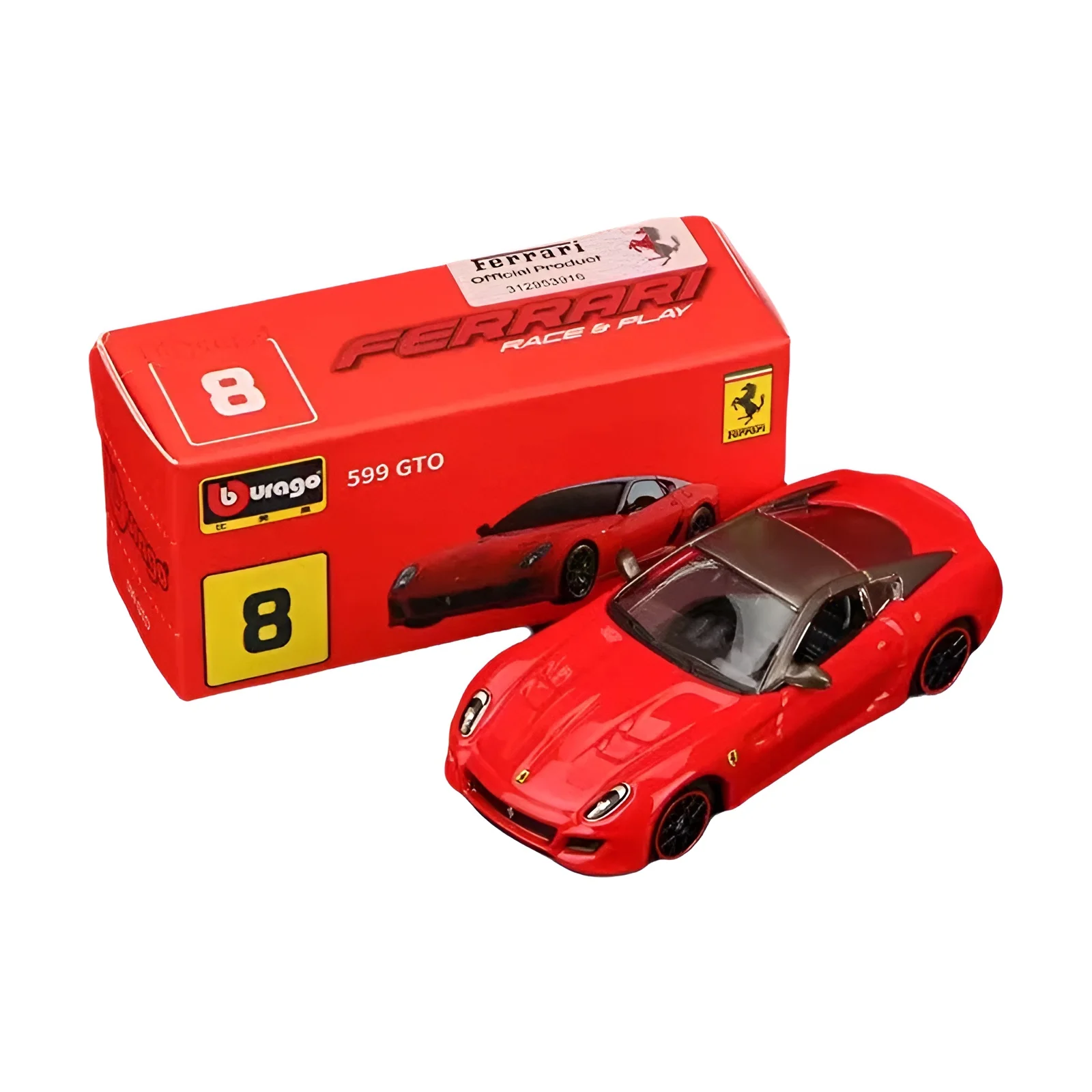 Bburago1:64 Ferrari série LAFerrari Modelo Pequena Coleção Modelo de Liga de Carro Brinquedo Presente Decoração de Cena Clássico e Requintado