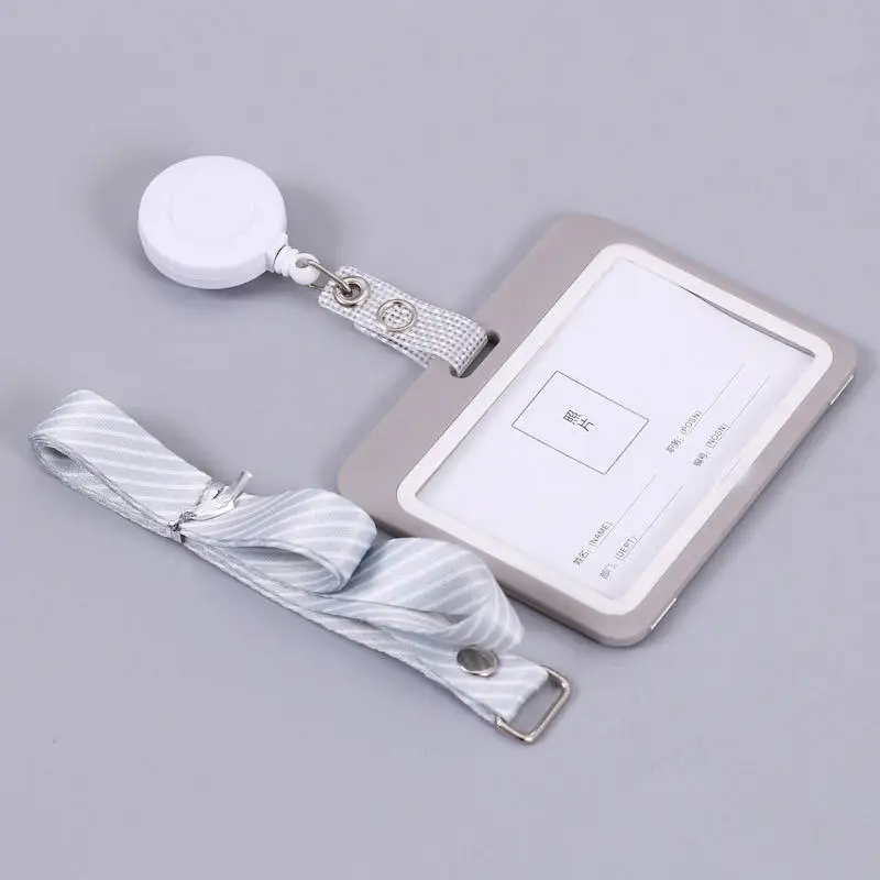 Employee Plastic Credit Card Id Card Cover Case Work Identity Badge Card Cover Bag Women Men Work Card Holders