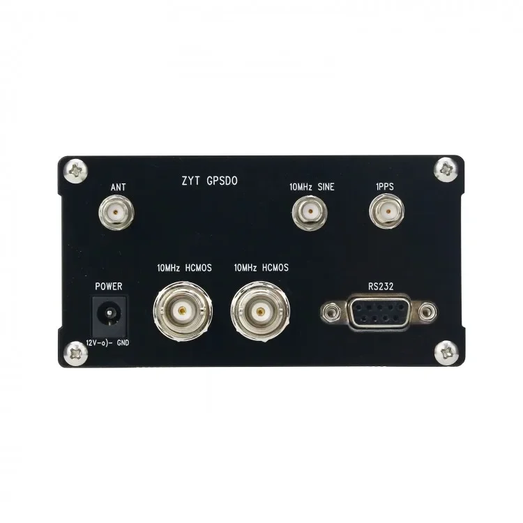 ZYT GPSDO GPSDO-1 10Mhz 1PPS Onda sinusoidale quadrata Retroilluminazione blu Oscillatore disciplinato GPS per Trimble