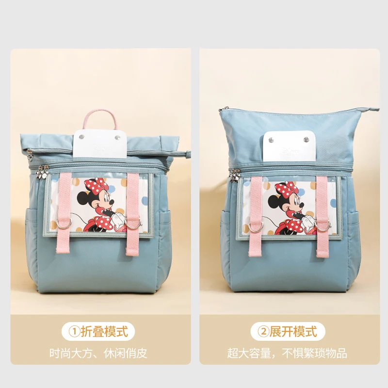 Disney Borsa per pannolini per bambini Zaino per mamma Maternità Passeggino da viaggio Zaino per pannolini Borsa per allattamento per mummia di