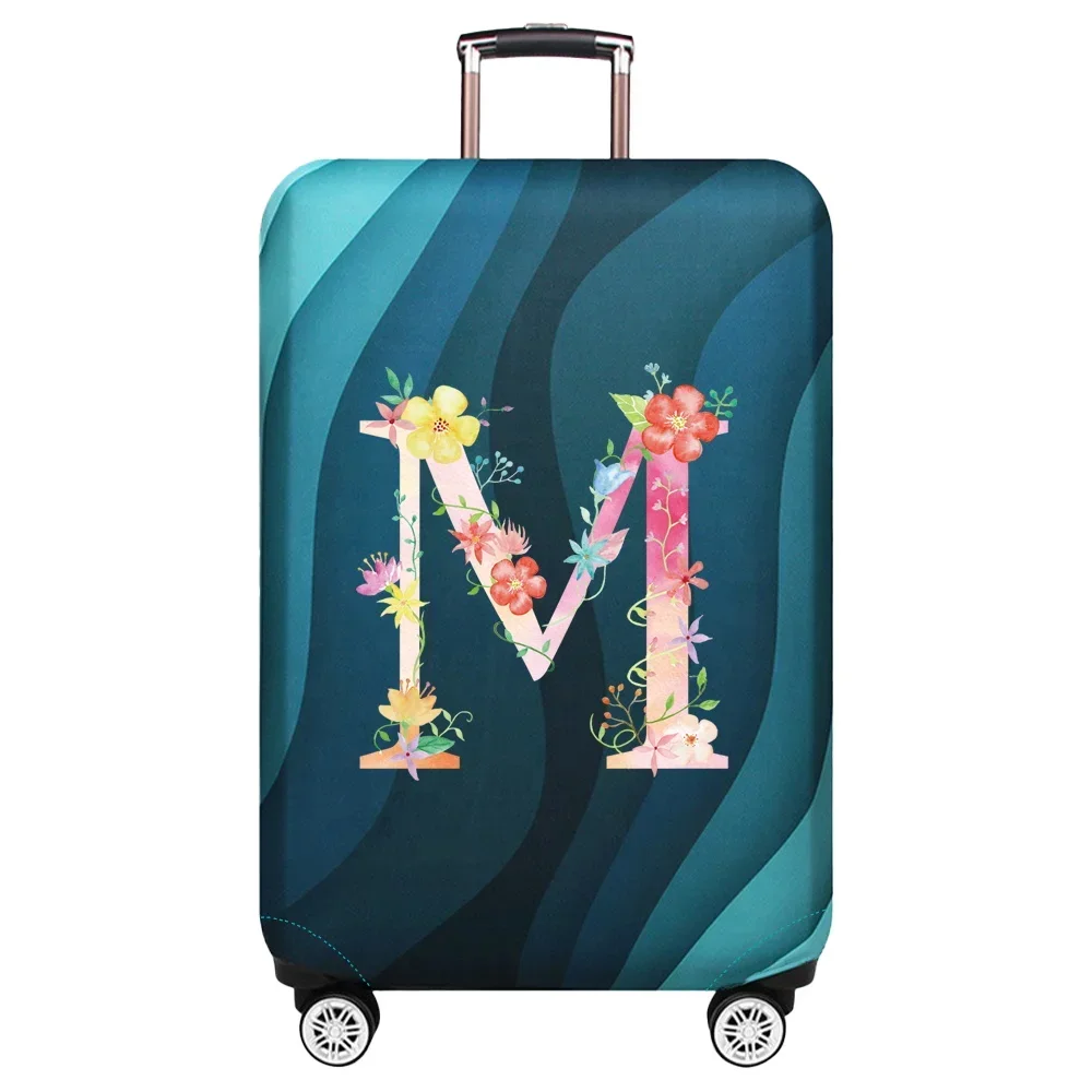 Luggage Covers 18-32inch Protector Travel Luggage Suitcase Protective Cover Stretch Dust Covers Print Pink Letter Series