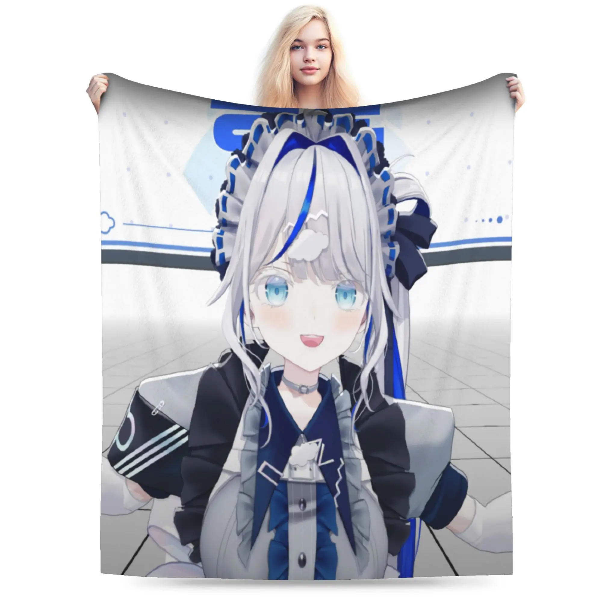Super Soft Bedding Throws Travel Office Stellive Aokumo Rin Blanket  Flannel Bedspread For Living Room Graphic Sofa Bed Cover