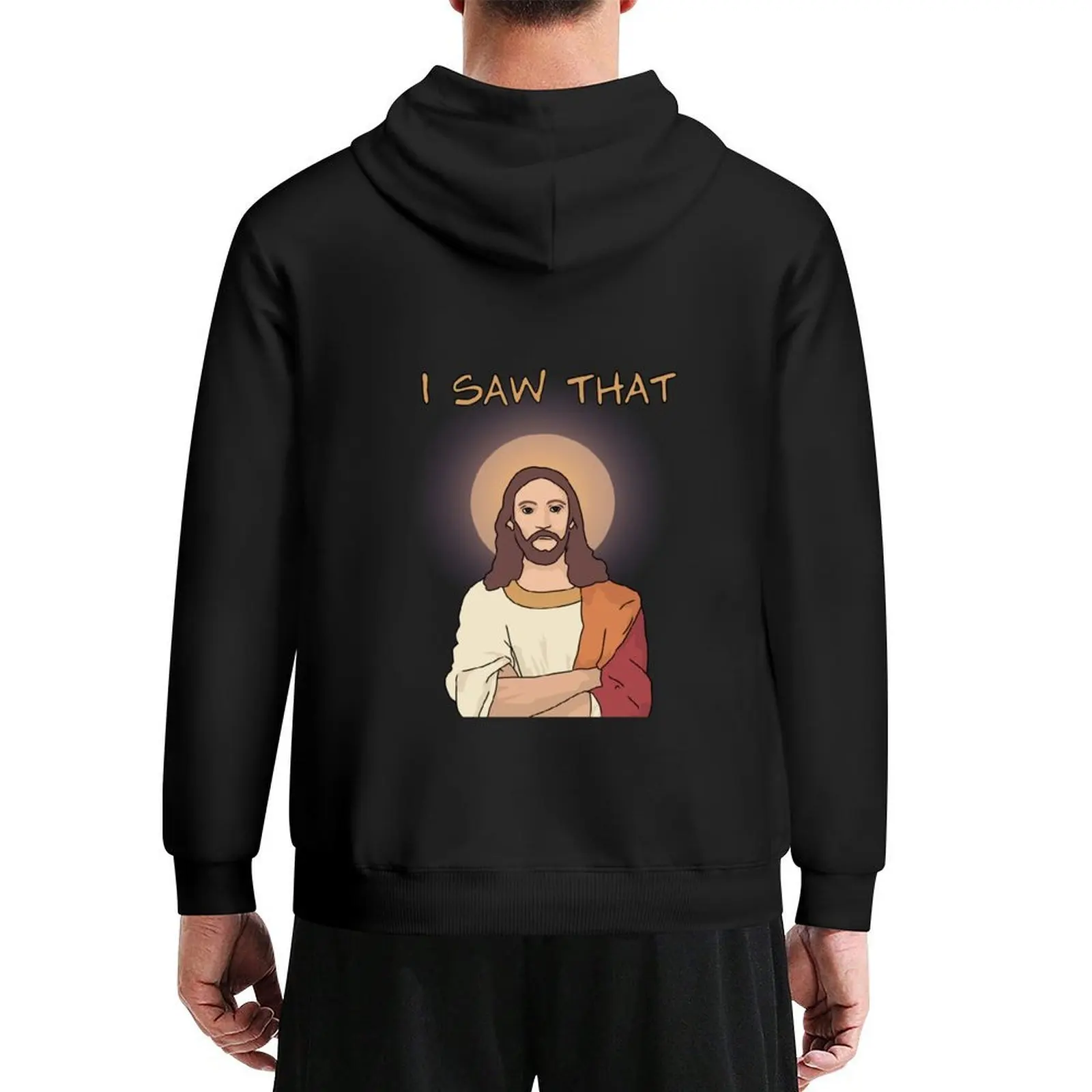 

Jesus I Saw That Funny, Religious, Catholic Guilt Hoodie men's clothes men wear aesthetic clothing men hoodie