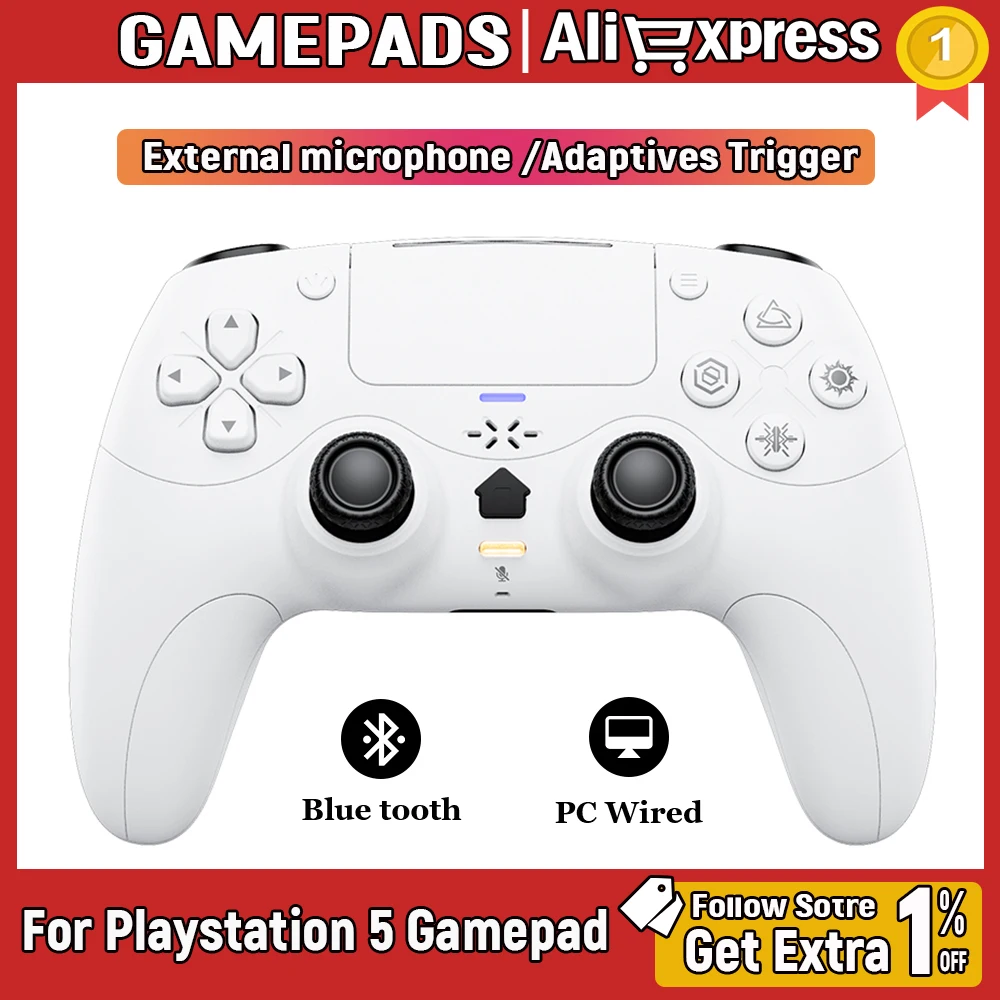 wireless-controller-for-playstion5-ps5-pc-gamepad-dual-vibration-marco-turbo-adaptives-trigger-external-microphone-game-joystick