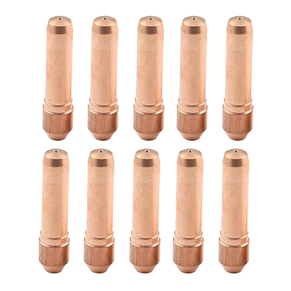 10pcs Contact Tip For Bernard Centerfire Gas Diffusers D-1 DS-1 T-023,T-030,T-035,T-039,T-045,T-052,T-062 MIG Welding Gas Parts