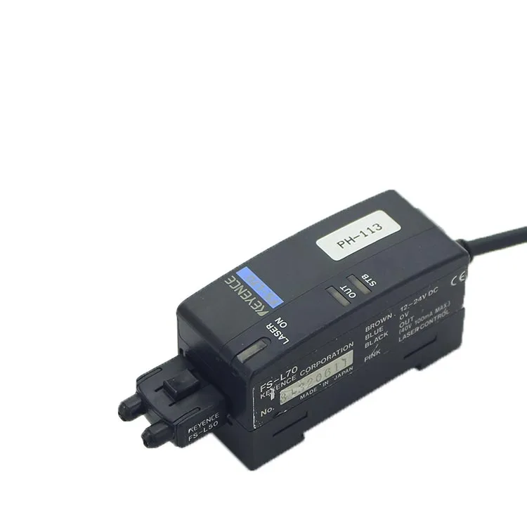 FS-L70 fiber amplifier 8 turn regulator long distance detection of NPN open collector original genuine products available