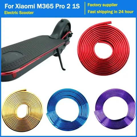 Xiaomi Mijia M365 Pro KickScooter के लिए इलेक्ट्रिक स्कूटर बम्पर स्टिकर टेप सुरक्षात्मक सजावटी बॉडी स्ट्रिप स्टिकर सहायक उपकरण 8 best sales इलेक्ट्रिक स्कूटर स्टिकर - №2
