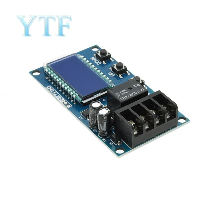 XY-L10A bateria módulo de controle de carregamento de bateria digital sem energia total interruptor de proteção de sobrecarga 6-60v