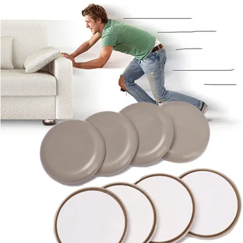 Coussinets Coulissants Anti-Rayures pour Jambes de Meubles, ...